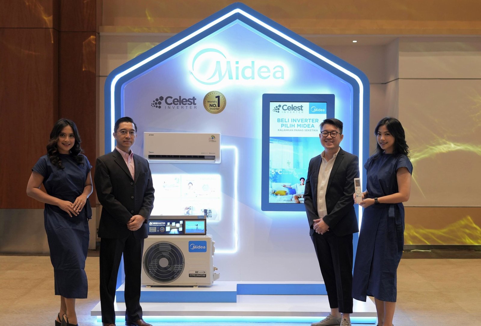Midea Celest Inverter, AC Pintar dengan Teknologi AI Hadir di Indonesia