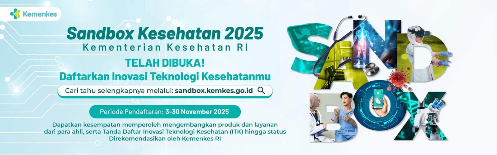 Sandbox Kesehatan 2025 Resmi Diluncurkan Kemenkes, Ini Jadwalnya