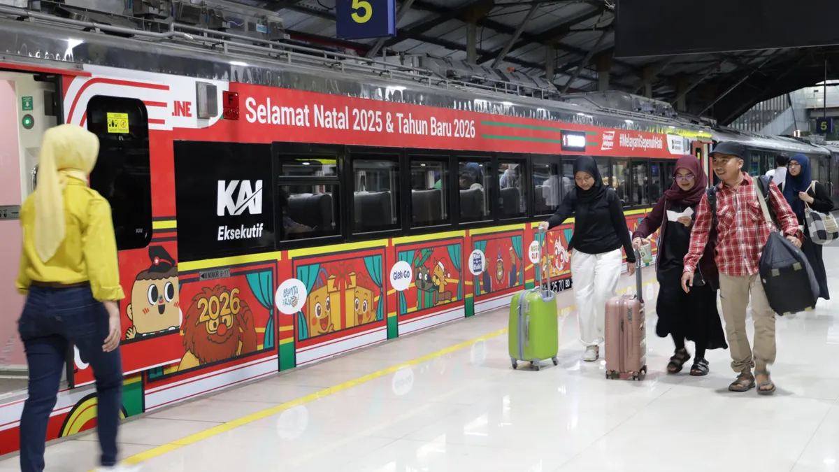 Penumpang Membeludak, Okupansi Kereta Api Daop 2 Bandung Tembus 104,7 Persen Selama Nataru