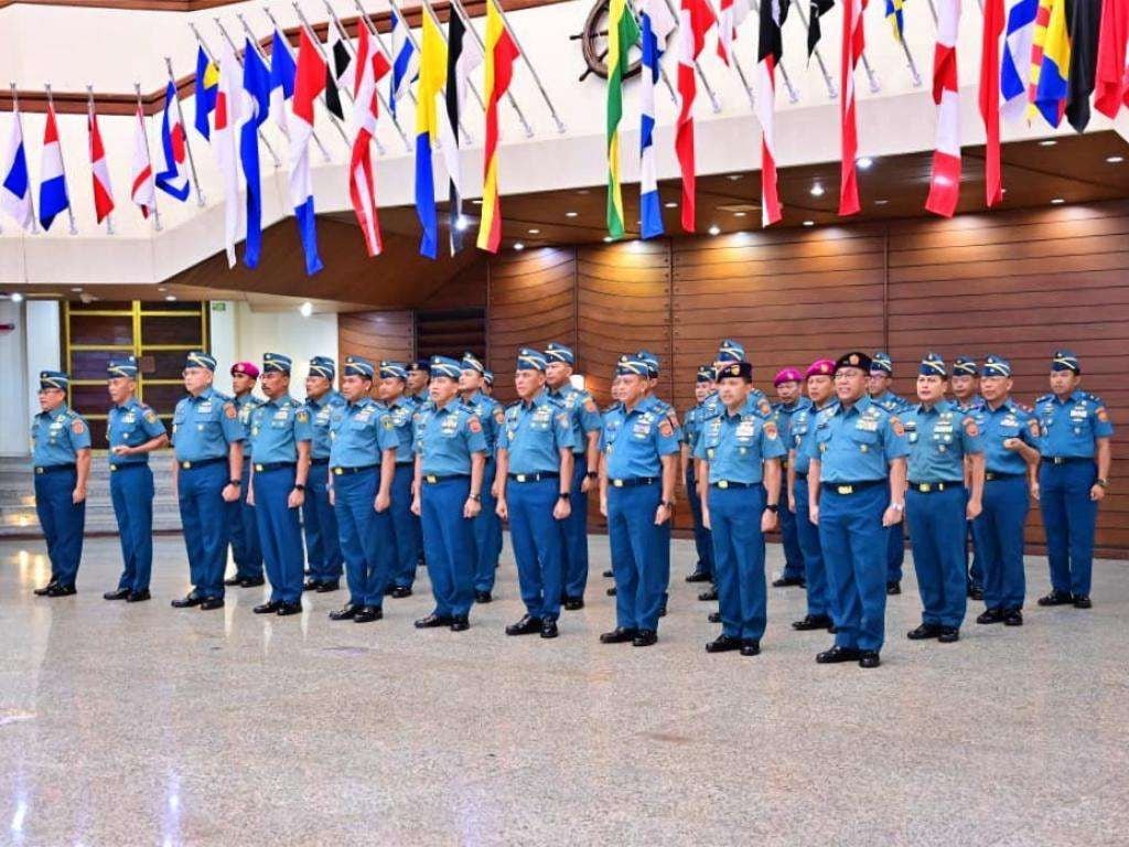 Intip Daftar Lengkap Puluhan Perwira Tinggi AL yang Naik Pangkat