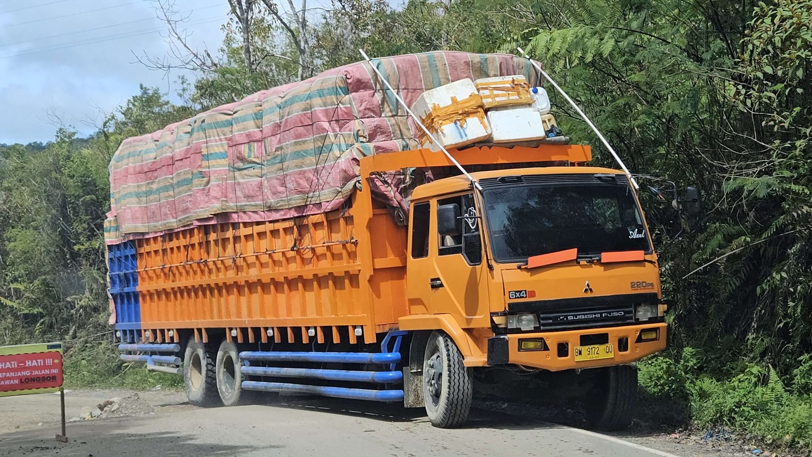 Jalan Taput-Sibolga Hampir Pulih, Pemulihan Tersisa 4 Kilometer