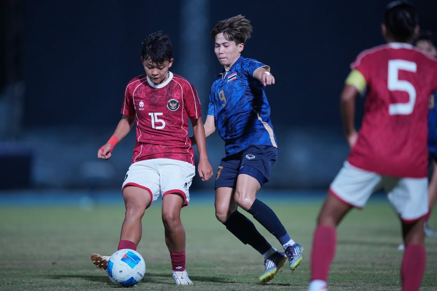 Thailand Bungkam Timnas Putri Indonesia 8-0 pada Pertandingan Perdana