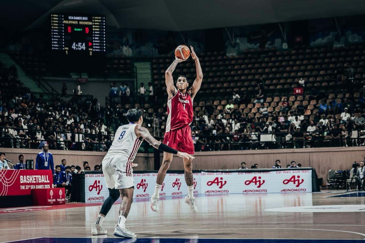 Timnas Basket Indonesia Fokus Rebut Perunggu di SEA Games 2025