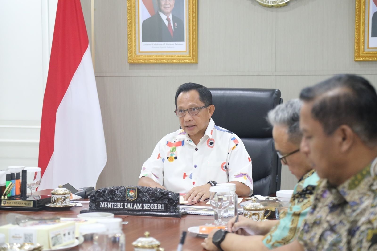 Mendagri Tinjau Permintaan Bantuan Pemprov Aceh ke UNDP dan UNICEF