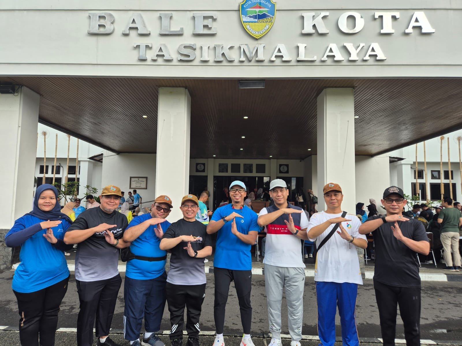 PT Jasa Raharja Bersama P3D Wilayah Kota Tasikmalaya Laksanakan Anjangsana dalam Acara Gerakan Masyarakat Sehat (GEMAS)