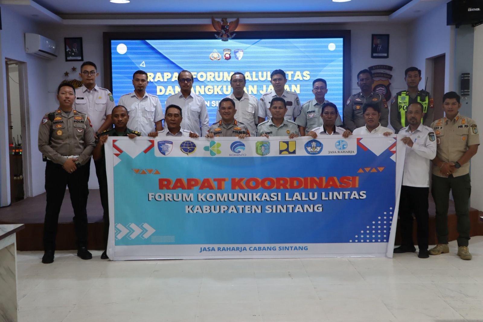 Forum Komunikasi Lalu Lintas Kabupaten Sintang Perkuat SinergiDemi Keselamatan dan Kelancaran Transportasi