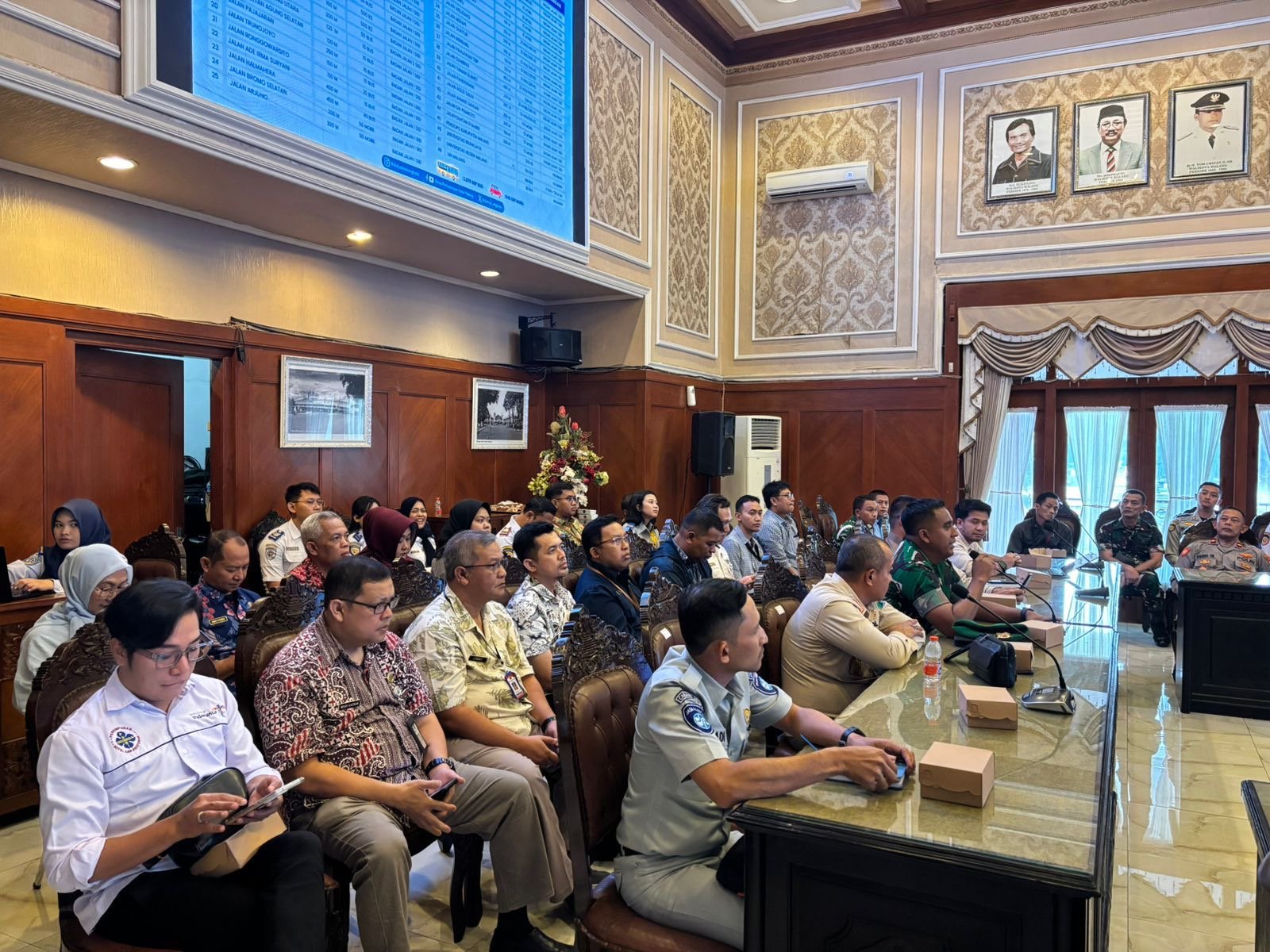 Jasa Raharja Cabang Malang Hadiri Rapat Forum Lalu Lintas di Balai Kota Malang