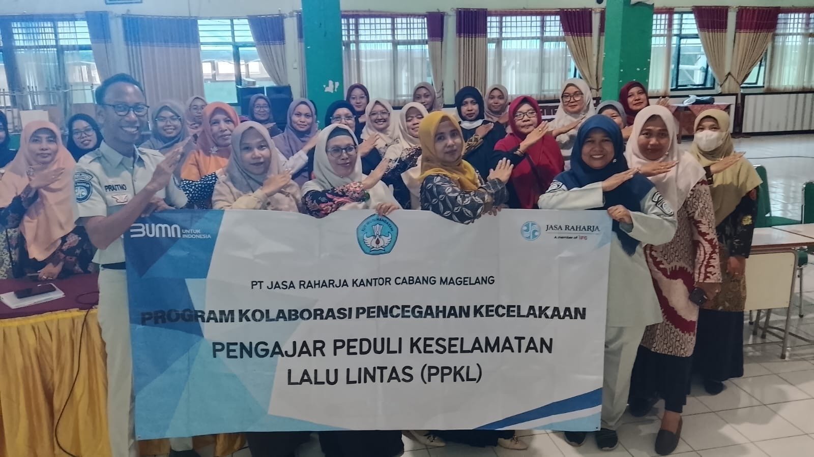 Jasa Raharja Magelang Implementasikan Program PPKL di MAN 2 Kebumen