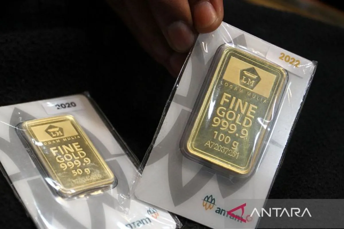 Harga Emas Antam Hari Ini Cetak Rekor Baru Tembus Rp2,631 Juta