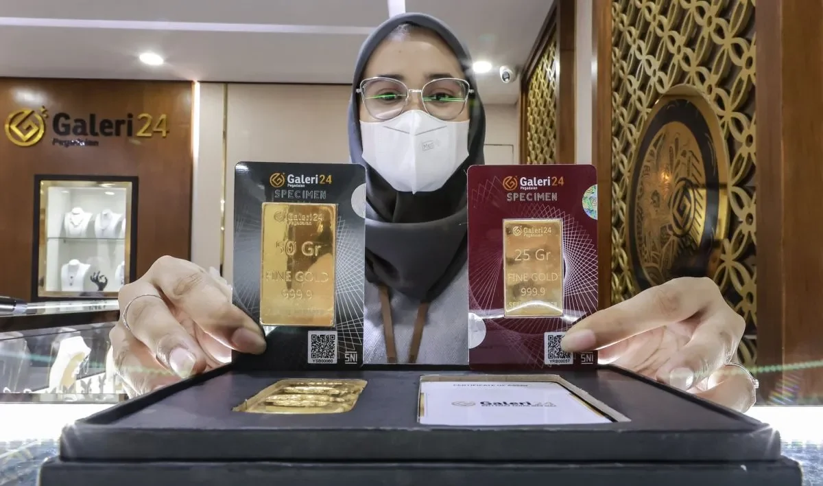 Daftar Lengkap Harga Emas Pegadaian Hari Ini: UBS Tembus Rp2,6 Juta per Gram