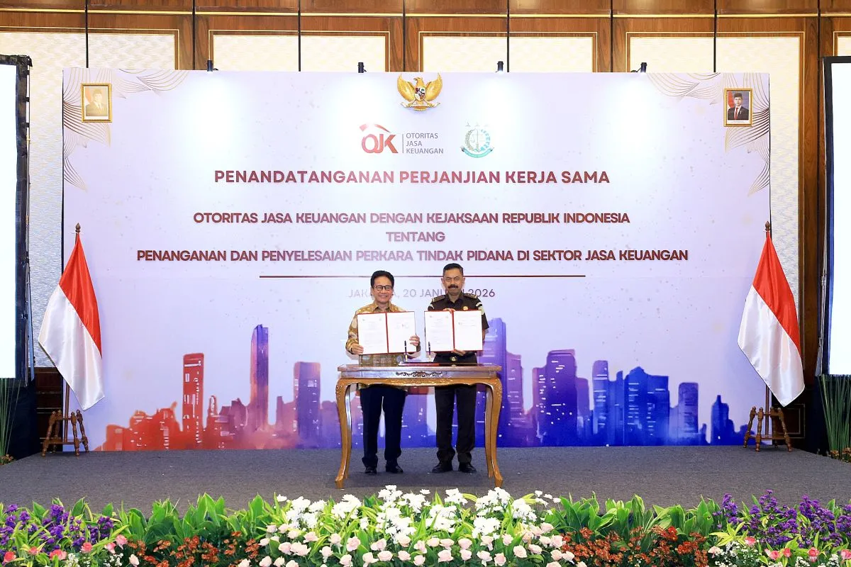 Perkuat Integritas Keuangan, OJK Gandeng Kejaksaan RI Tangani Perkara Sektor Jasa Keuangan