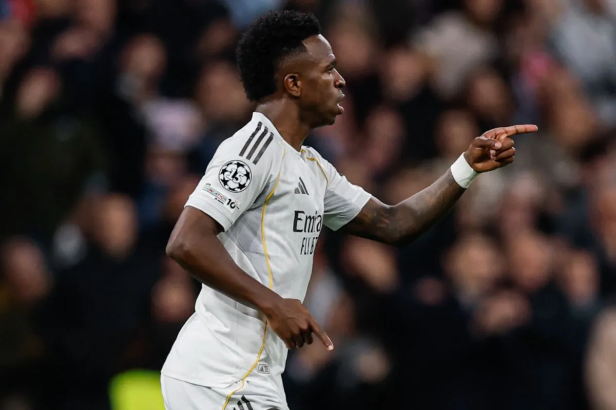 Vinicius Junior Bahagia Cetak Gol Saat Real Madrid Bantai AS Monaco 6-1