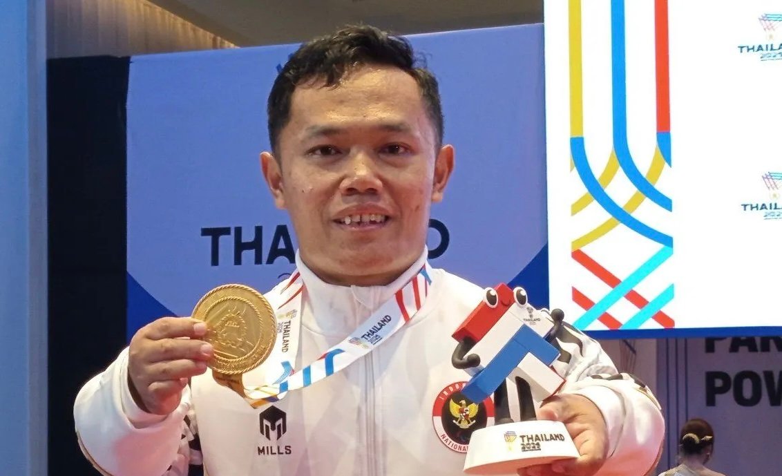 Hasil APG 2025: Hilman Sumbang Emas Pertama dari Cabang Para Angkat Berat