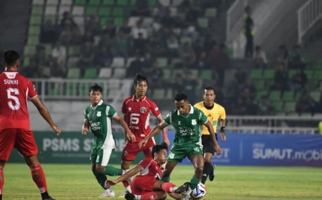 Hasil PSMS Medan vs Bekasi City FC: Skor 2-1, Ayam Kinantan Raih Poin Penuh