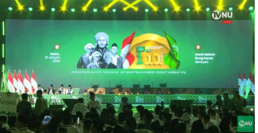 Puncak Harlah ke-100 NU di Senayan: Gus Yahya Ajak Konsolidasi Nasional