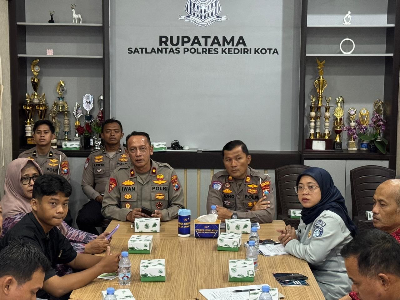 Forum Komunikasi Lalu Lintas Upaya Pencegahan Kecelakaan Lalu Lintas Di Kota Kediri