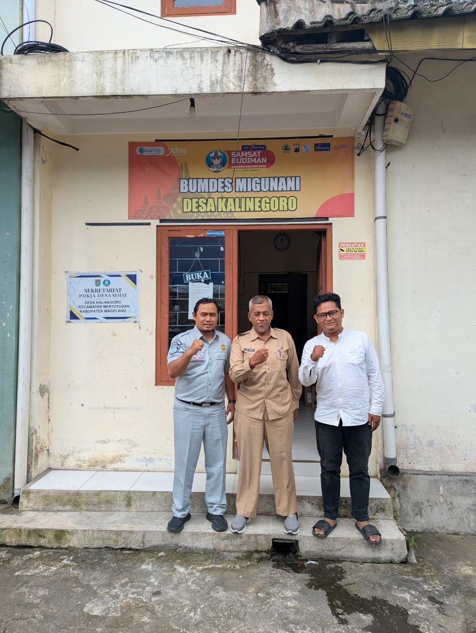 Pelayanan Sepenuh Hati di Tingkat Desa, PT Jasa Raharja Cabang Magelang Perkuat Samsat Budiman di BUMDes Migunani Kalinegoro