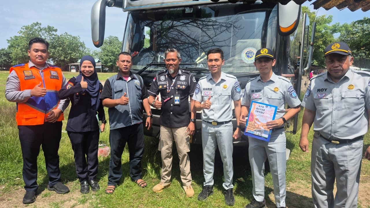 Ramp Check Terpadu di Pantai Pasir Putih Ciparay anyer, Wujud Optimalisasi Keselamatan Angkutan Lebaran 2026