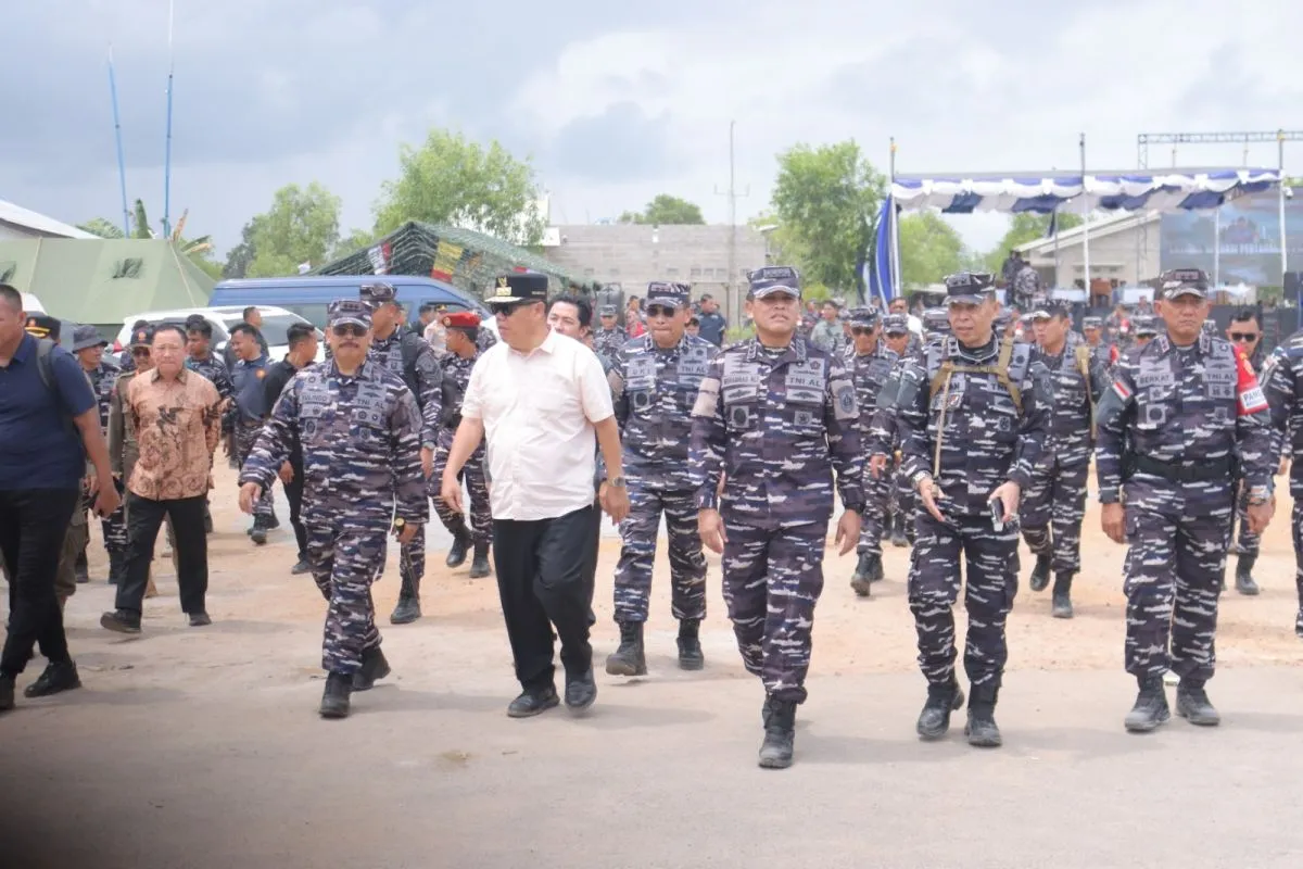 Gubernur Babel Pastikan Keamanan Laut Terjaga Lewat Kerja Sama Strategis TNI AL