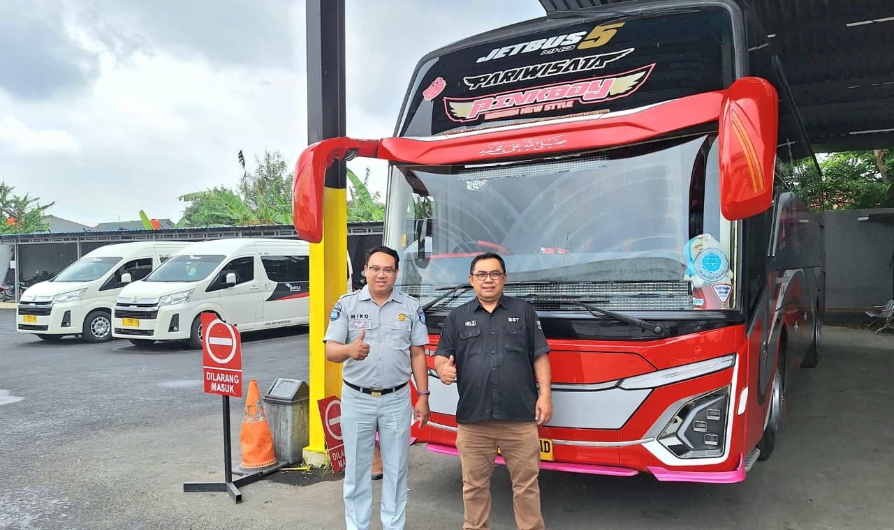 Perkuat Hubungan Dengan Pengusaha Angkutan Umum, Jasa Raharja Cabang Cirebon Kunjungi Pengusaha Otobus di Kota Cirebon