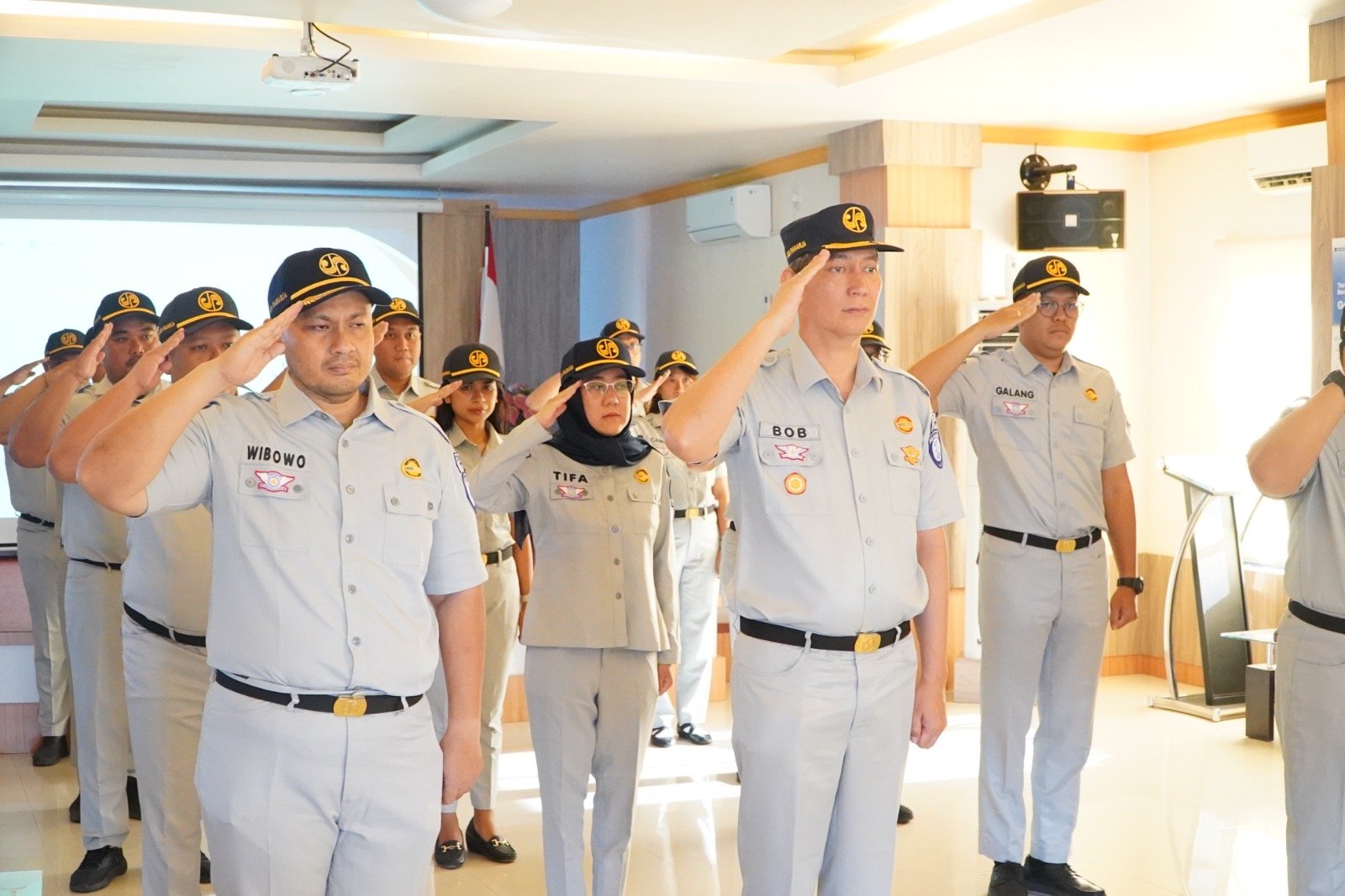 Jasa Raharja Bali Gelar Apel Penutupan Siaga Idulfitri 1447 H Tahun 2026 Secara Hybrid