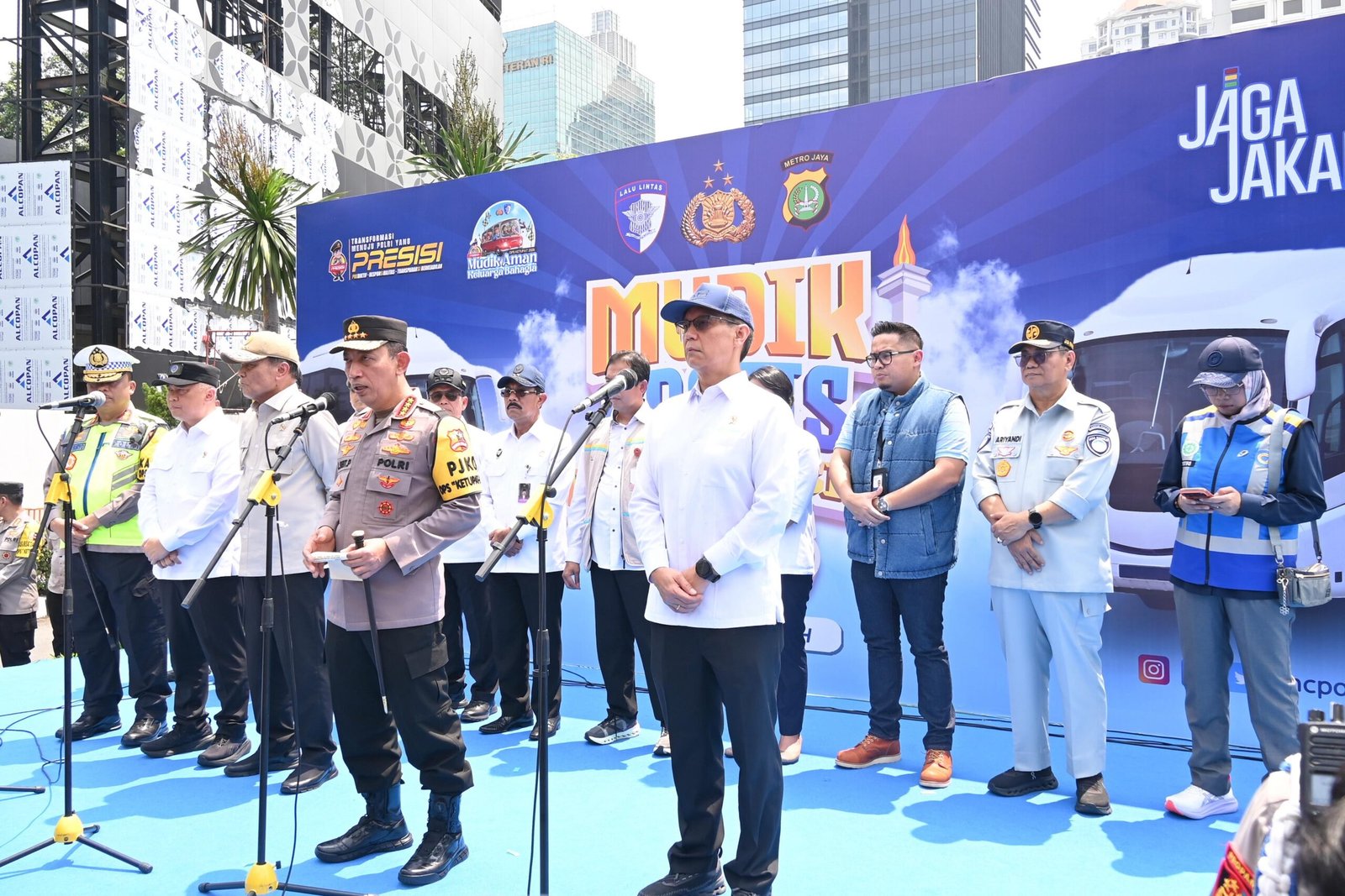 Jasa Raharja Hadiri Pelepasan Mudik Gratis Polri Presisi 2026, Wujud Sinergi Negara Hadir dalam Melayani Masyarakat