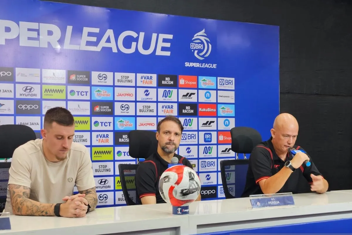 Hasil Kurang Memuaskan, Souza Pasang Badan dan Jamin Persija Jakarta Segera Bangkit di Super League