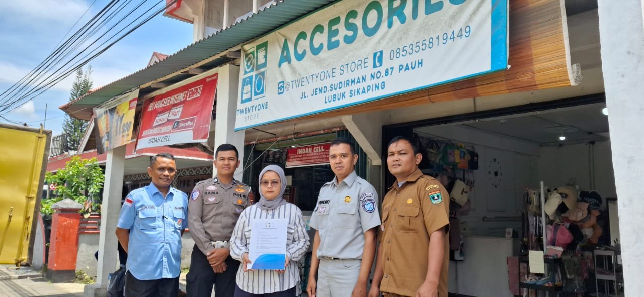 Jasa Raharja Bukittinggi Gandeng Empat Merchant di Lubuk Sikaping, Dorong Peningkatan PKB dan SWDKLLJ Lewat Kolaborasi Lokal