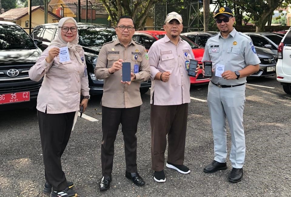 Meningkatkan Akurasi Pendataan Kendaraan Bermotor dengan Kolaborasi Tim Pembina Samsat Prabumulih dalam Siguntang Menyapa