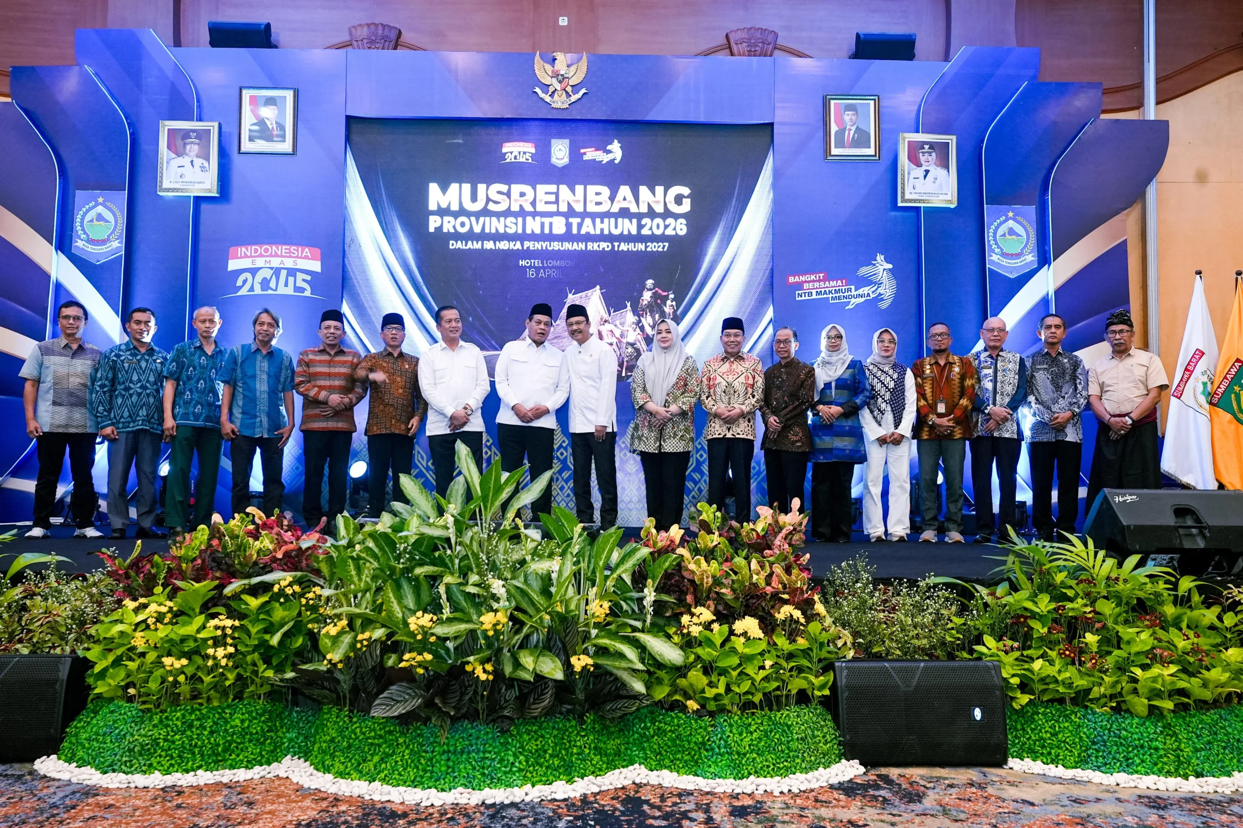 Kunjungi NTB, Mensos Jabarkan Kunci Sukses Entaskan Kemiskinan Daerah