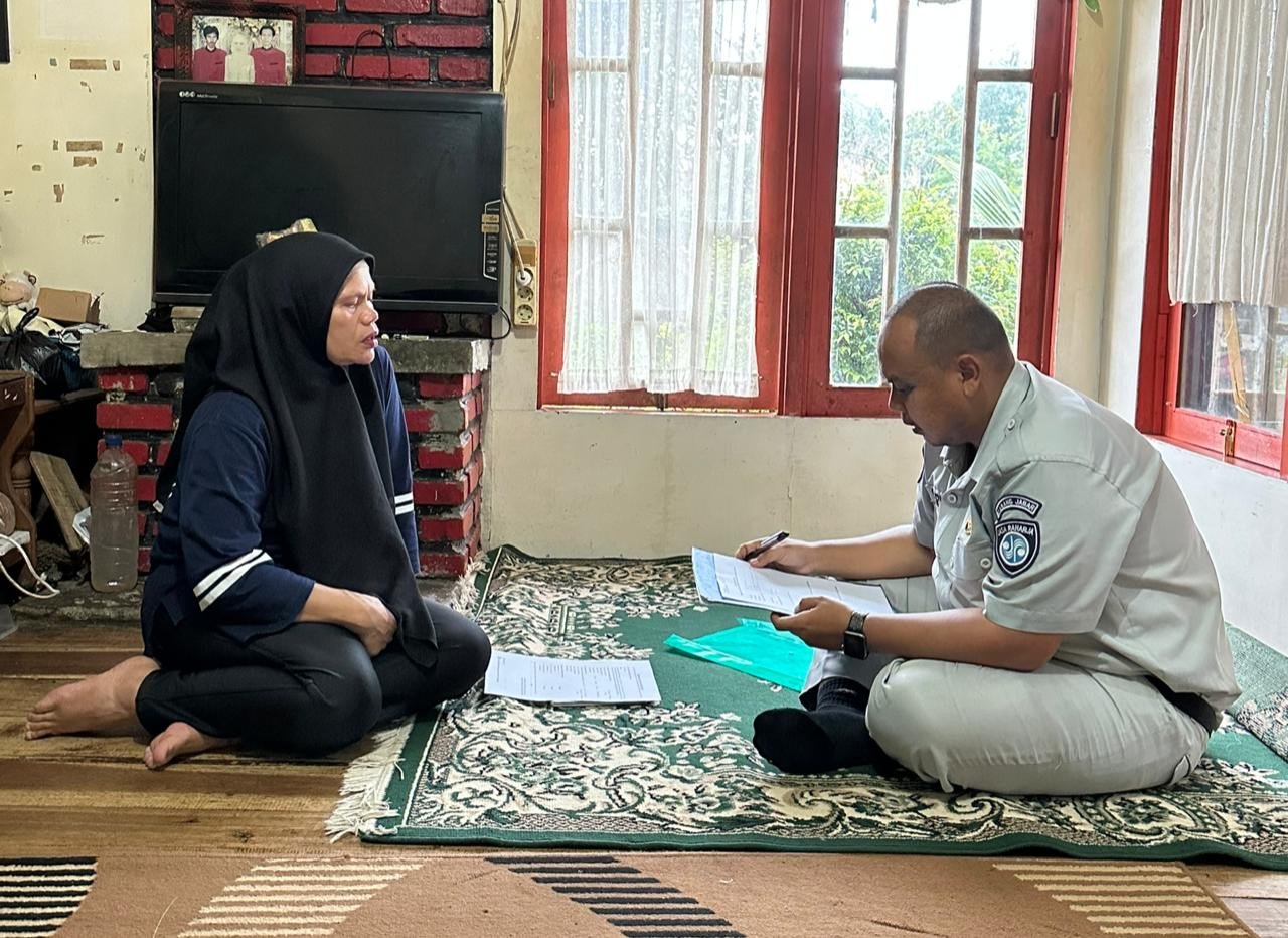 Gerak Cepat, Jasa Raharja Kanwil Jawa Barat Serahkan Santunan kepada Ahli Waris Korban Kecelakaan di Kecamatan Rancabali