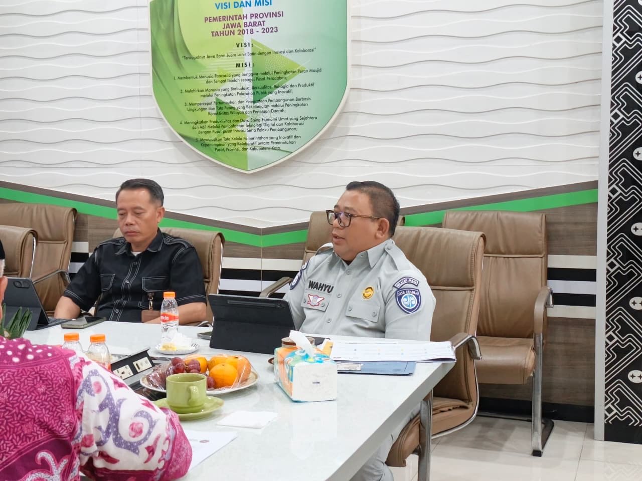 PT Jasa Raharja Bersama P3D Wilayah Kabupaten Ciamis Laksanakan Rapat Koordinasi dengan Komisi III DPRD Provinsi Jawa Barat