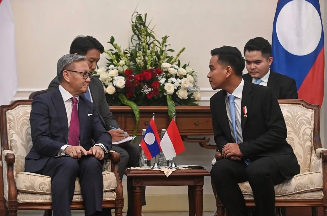 Wapres Gibran Bertemu Wakil PM Laos, Bahas Investasi Pabrik Pupuk RI di Sana