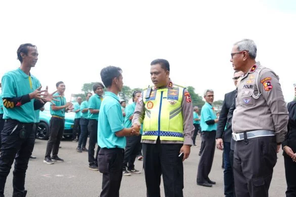 Korlantas Polri Gandeng Green SM Gelar Pelatihan Keselamatan Pengemudi Taksi