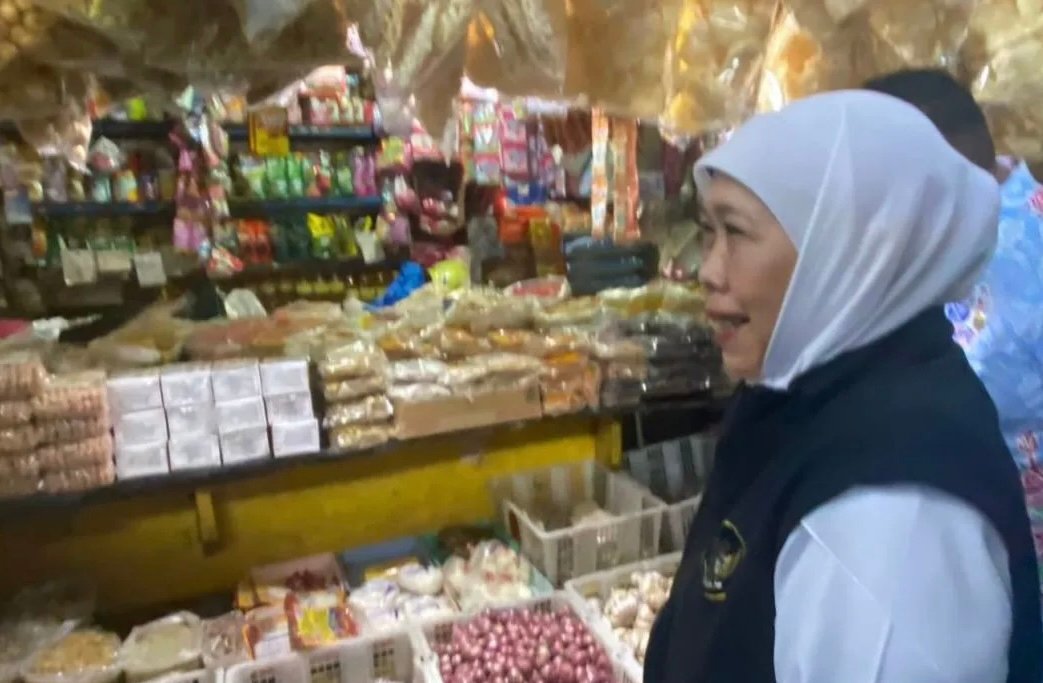 Jaga Stabilitas Pasar, Khofifah Desak Kepala Daerah Cek Perkembangan Harga Sembako
