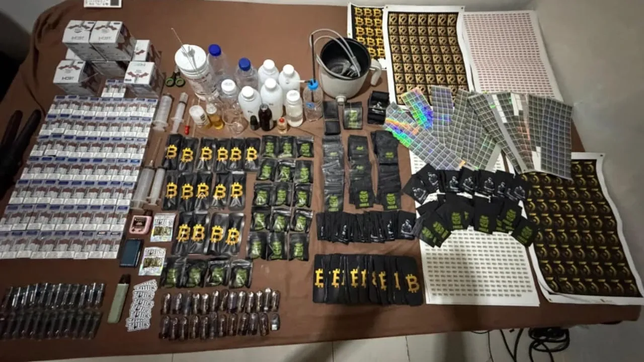 Polda Metro Bongkar Pabrik Liquid Vape Mengandung Narkoba di Taman Sari