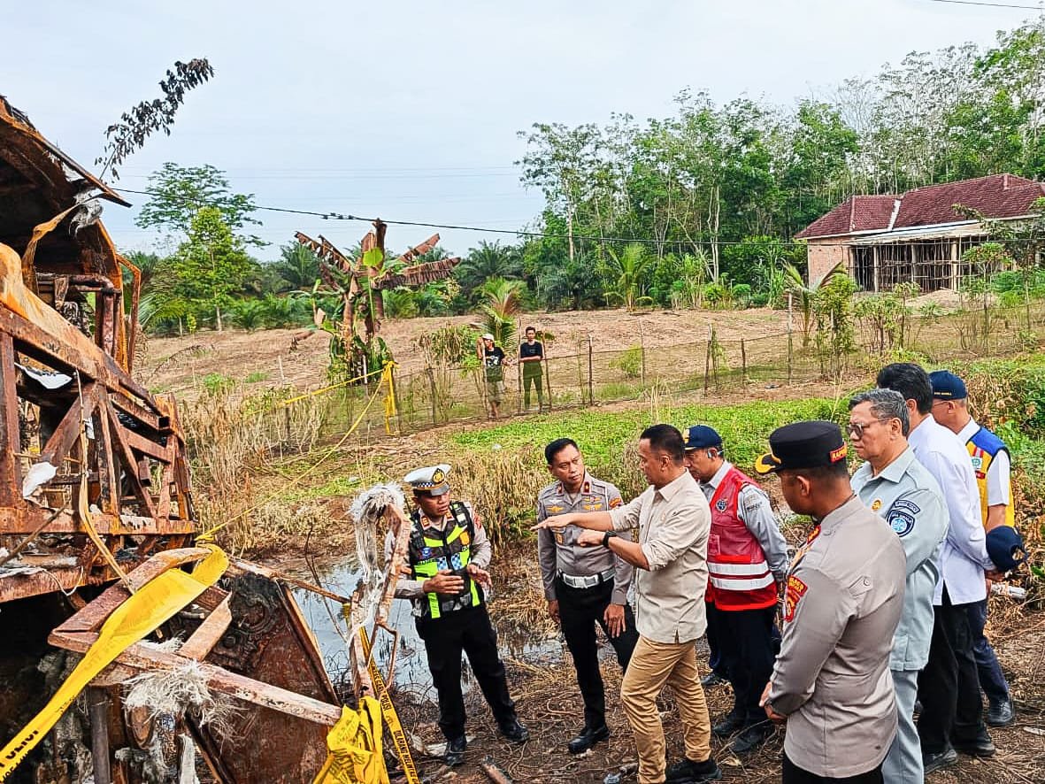 Pastikan Penanganan Korban Berjalan Baik, Jasa Raharja, Ditjen Hubdat dan Korlantas Polri Tinjau Korban Kecelakaan Bus ALS di Muratara