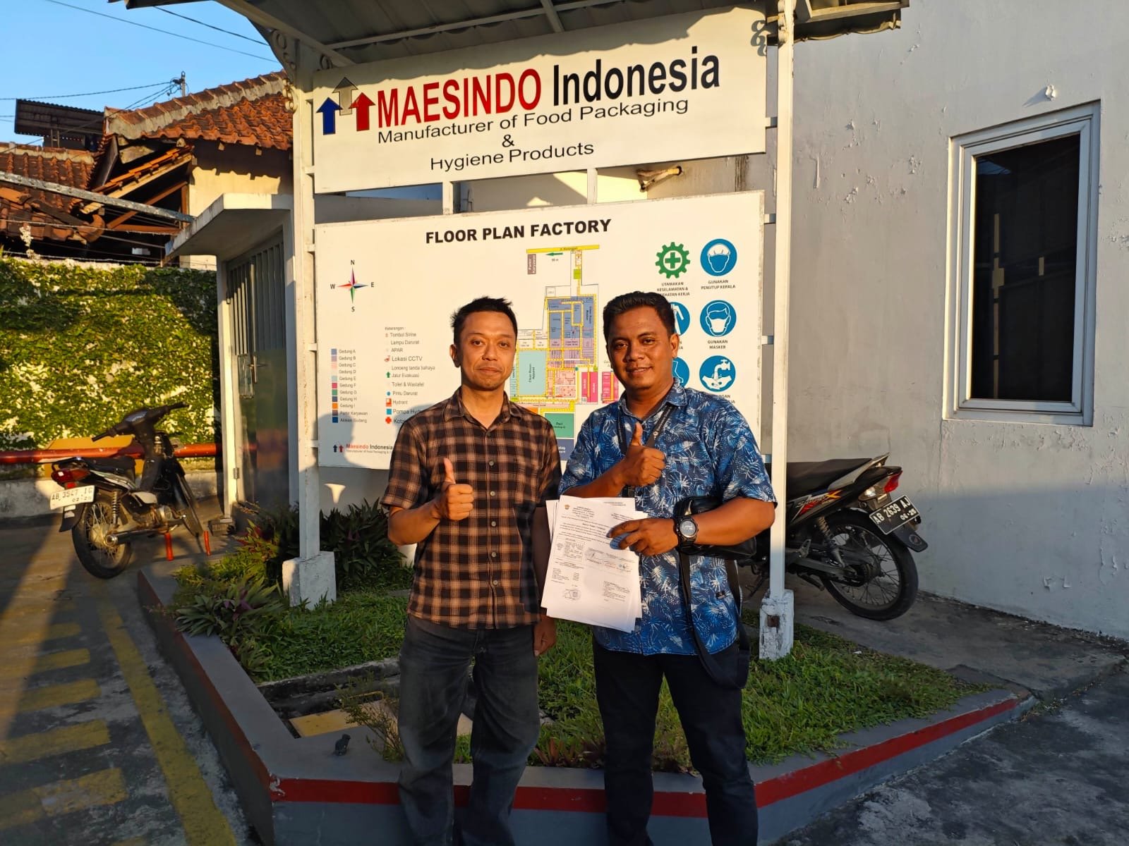 Jasa Raharja Perkuat Pendataan Kendaraan Perusahaan Melalui SIGAP di PT Maesindo Indonesia