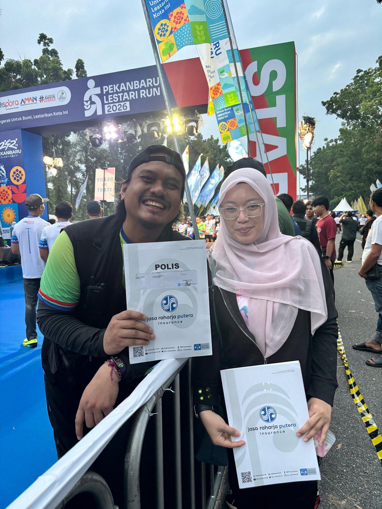 Dukung Gaya Hidup Sehat dan Aman, Jasaraharja Putera Berikan Perlindungan Asuransi bagi Seluruh Peserta Pekanbaru Lestari Run 2026