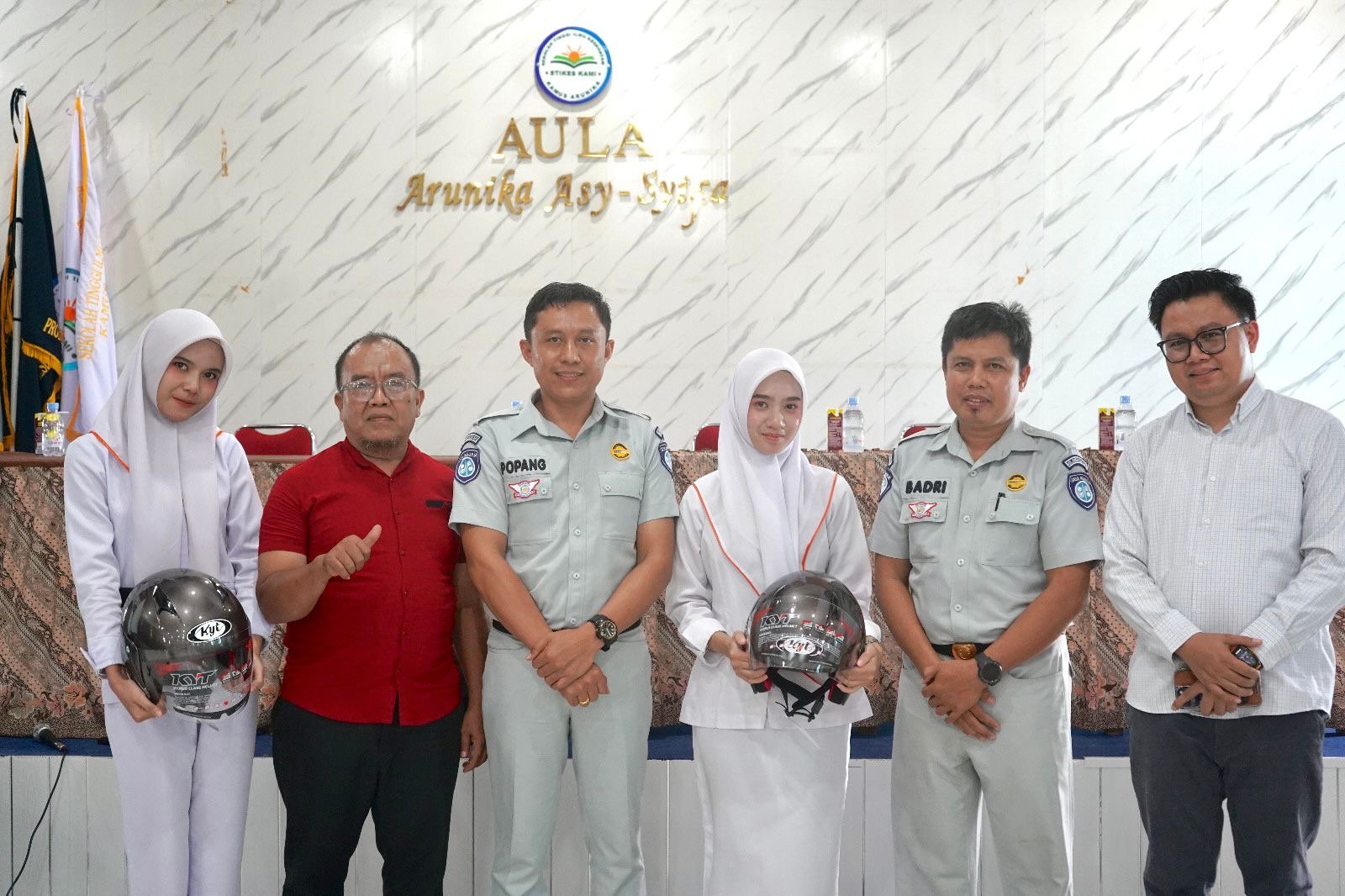 Jasa Raharja Palopo Laksanakan Sosialisasi PPKL dan Safety Campaign di STIKES Kamus Arunika Kota Palopo