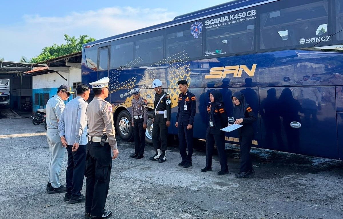 Jelang Libur Sekolah 2026, Jasa Raharja Bersama Stakeholder Gelar Ramp Check Armada Angkutan Umum di Kota Bengkulu