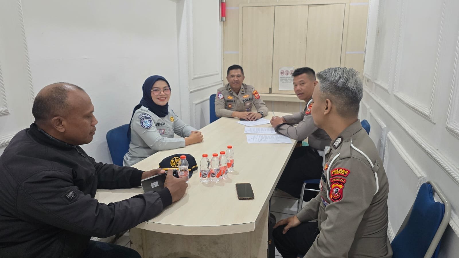 Jasa Raharja Samsat Padalarang Perkuat Sinergi dengan Unit Gakkum Polres Cimahi dalam Momentum Hari Bhayangkara ke-80