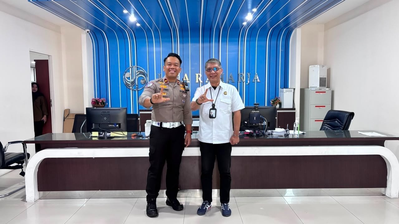 Satlantas Polresta Pekanbaru Perkuat Sinergi dengan Jasa Raharja Riau untuk Tingkatkan Keselamatan Berlalu Lintas