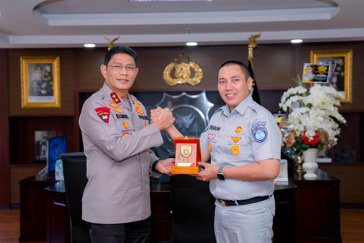 Jasa Raharja Sumbar Perkuat Sinergi dengan Kapolda Sumbar untuk Tingkatkan Keselamatan Berlalu Lintas