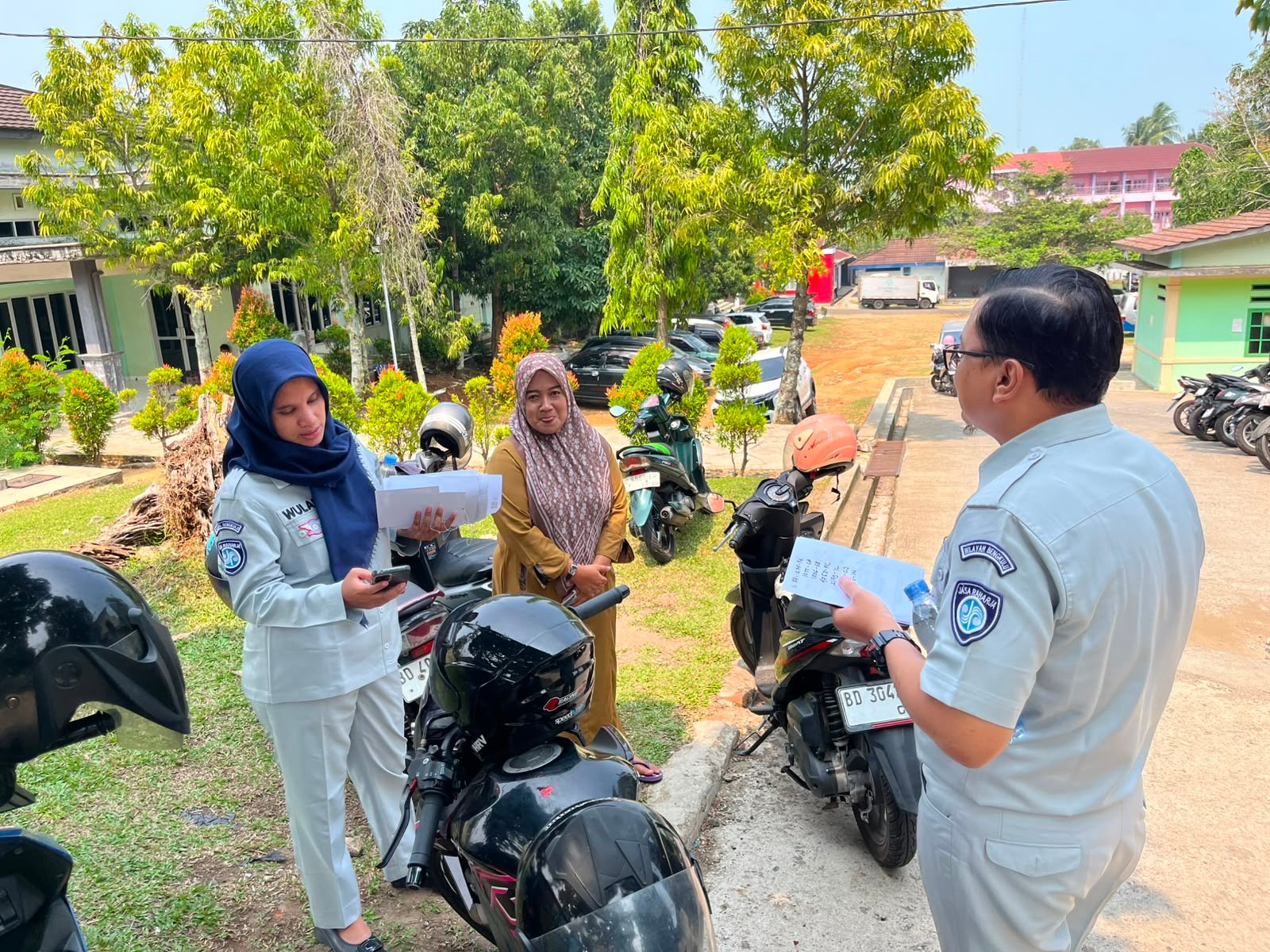 Jasa Raharja Bengkulu Sosialisasikan Program Pemutihan Pajak Kendaraan kepada Masyarakat