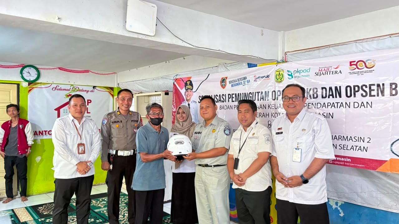 Tim Pembina Samsat Banjarmasin II Gandeng RT/RW dan LPMK Sosialisasikan Opsen dan Diskon Pajak