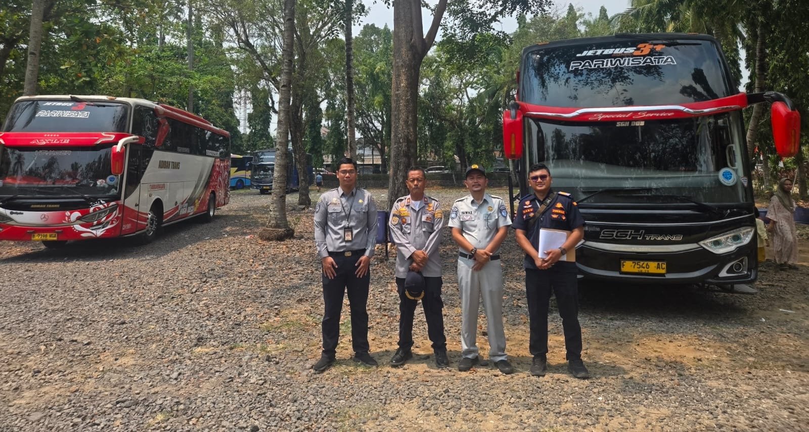 Kawal Keselamatan Wisatawan, Jasa Raharja Bersama Ditjen Hubdat dan BPTD Kelas II Banten Gelar Rampcheck di Pantai Lagundi Anyer Kawal Keselamatan Wisatawan, Jasa Raharja Bersama Ditjen Hubdat dan BPTD Kelas II Banten Gelar Rampcheck di Pantai Lagundi Anyer