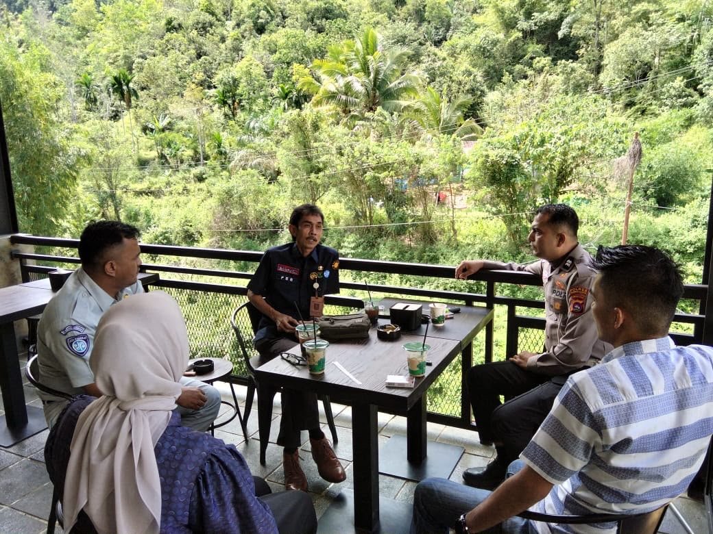 Jasa Raharja Bersama Tim Pembina Samsat Sawahlunto Sosialisasikan Program Keringanan Pajak Kendaraan di PT Miyor Prima Abadi Transport
