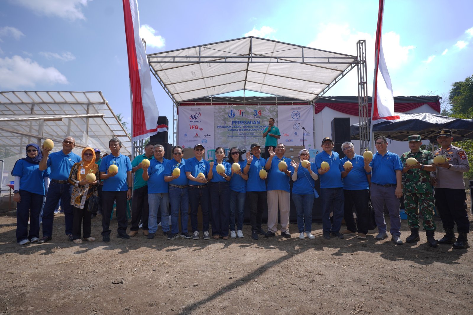 AAMAI Wujudkan Komitmen Pembangunan Berkelanjutan melalui ProgramCSR “Sinergi Rantai Pasok Pangan Cerdas & Berkelanjutan” di Sleman