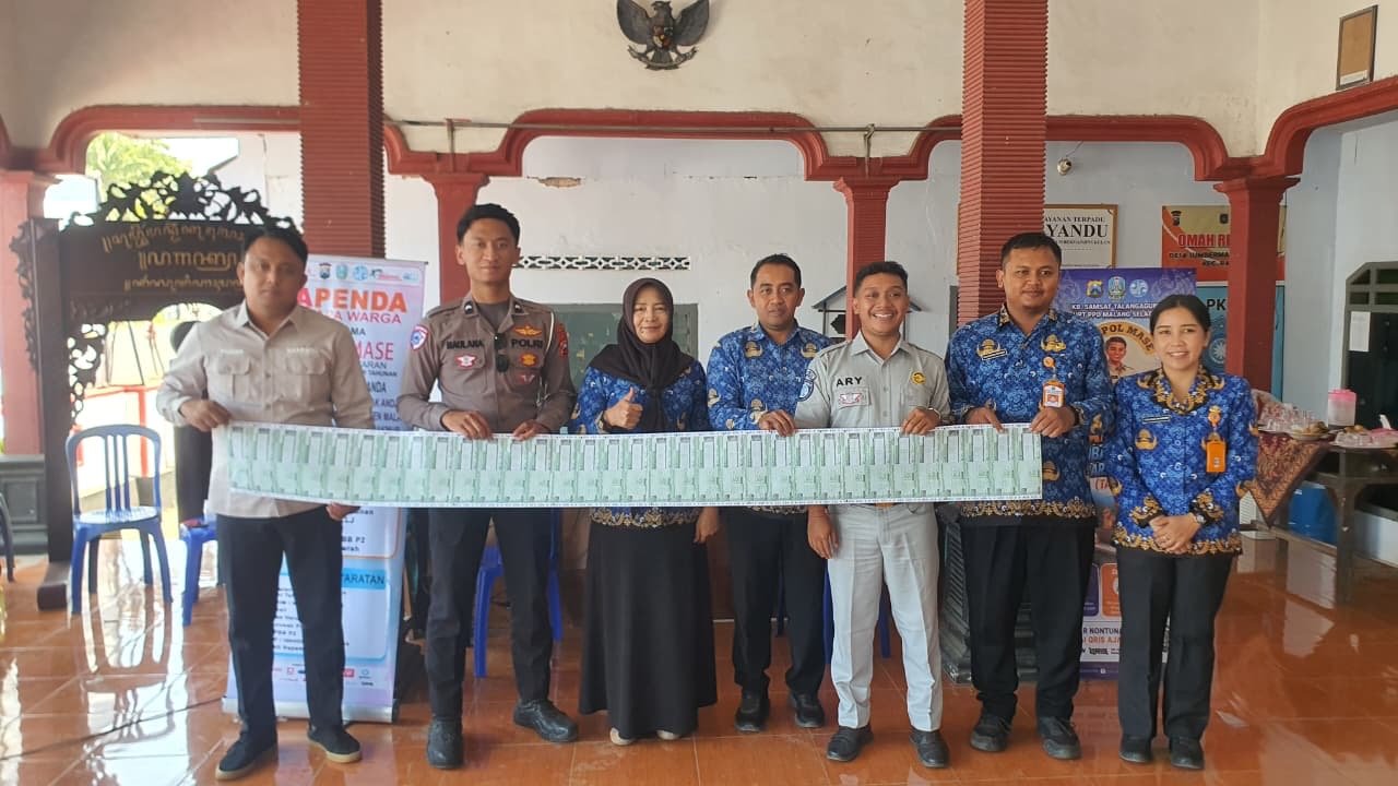 JEMPOL MASE Hadir di Desa Sumbermanjing Kulon untuk Mempermudah Pelayanan Pajak Kendaraan